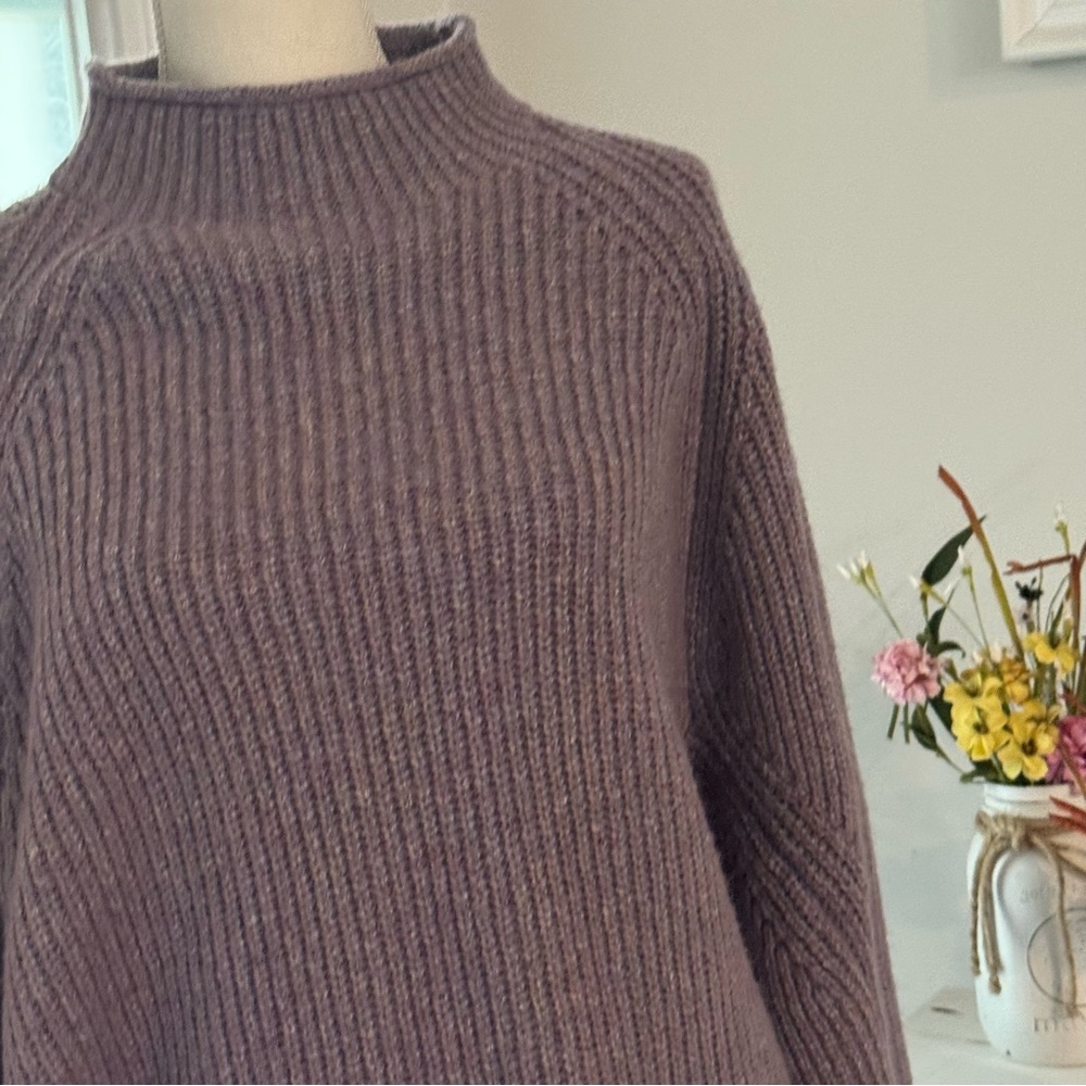 Chico’s Slouchy Purple Sweater | Size XXL (Chico’s 4) - Picture 5 of 9